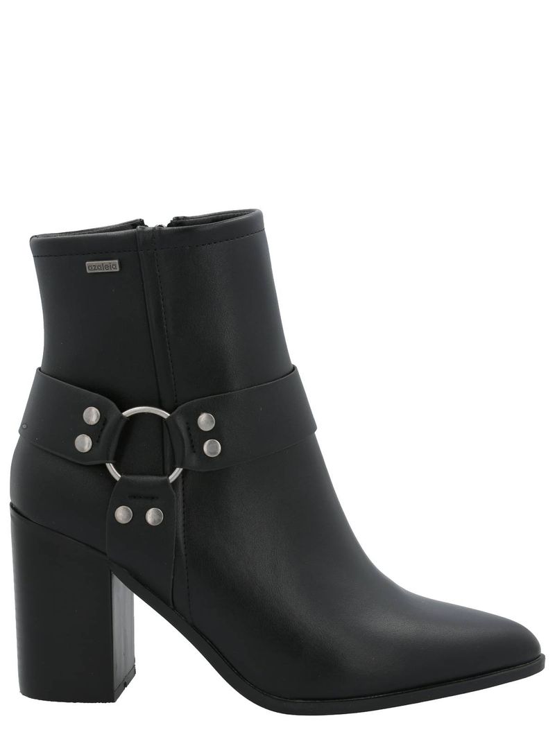 Botín Mujer Gubbio Negro Azaleia