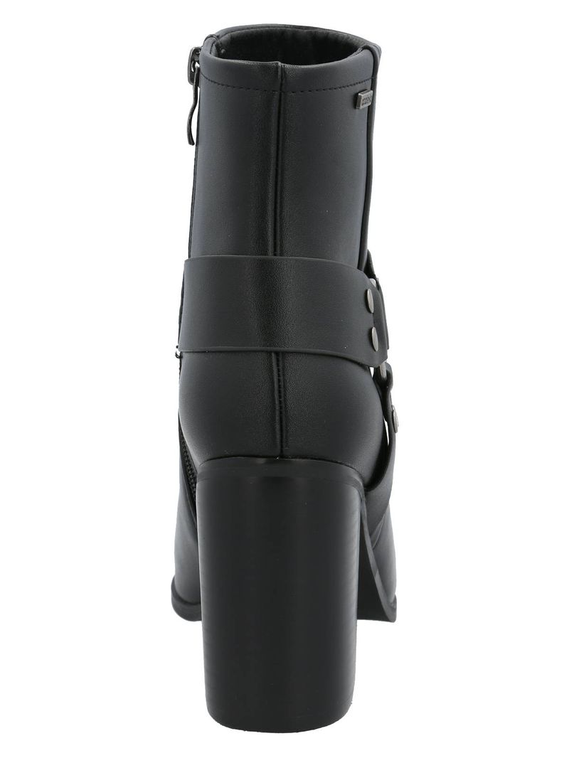 Botín Mujer Gubbio Negro Azaleia