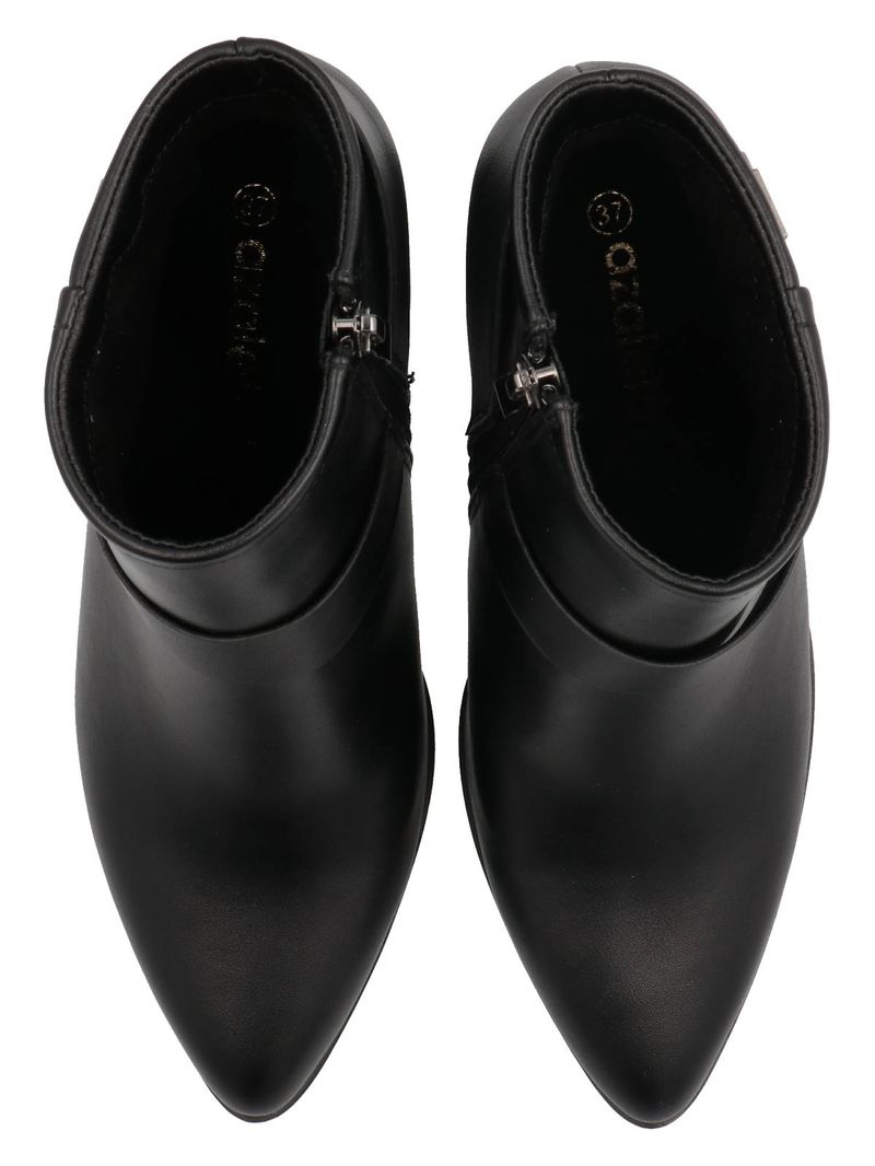 Botín Mujer Gubbio Negro Azaleia