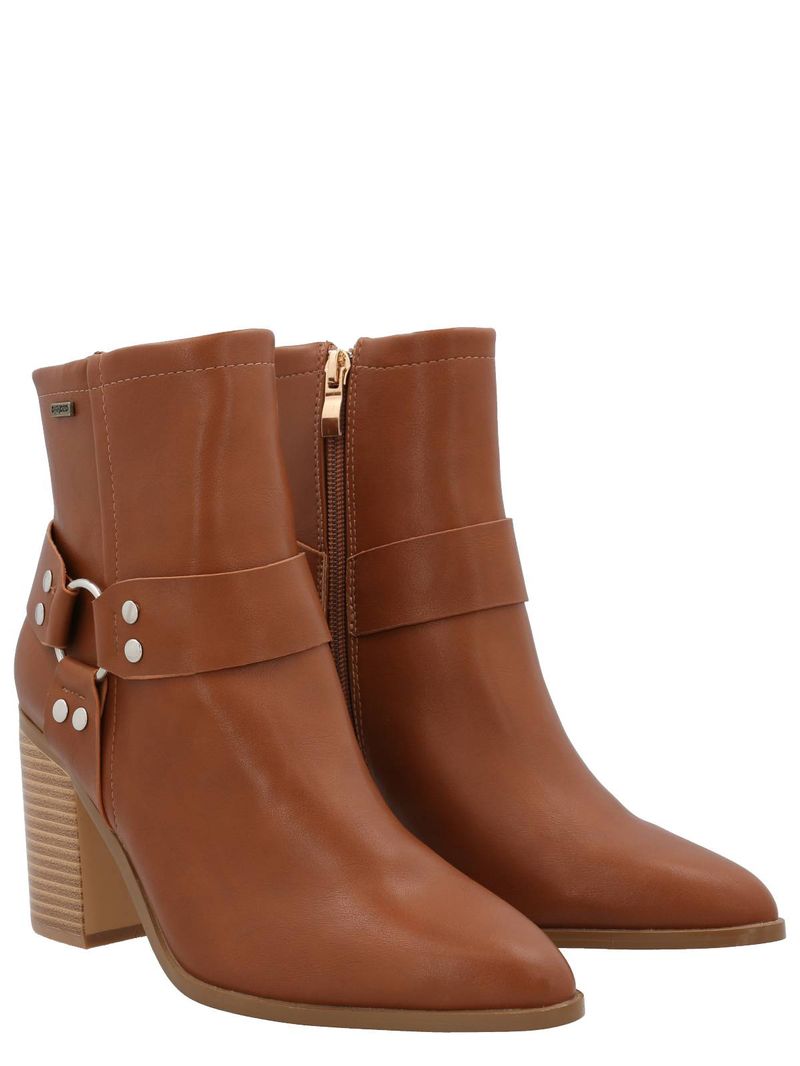 Botín Mujer Gubbio Camel Azaleia