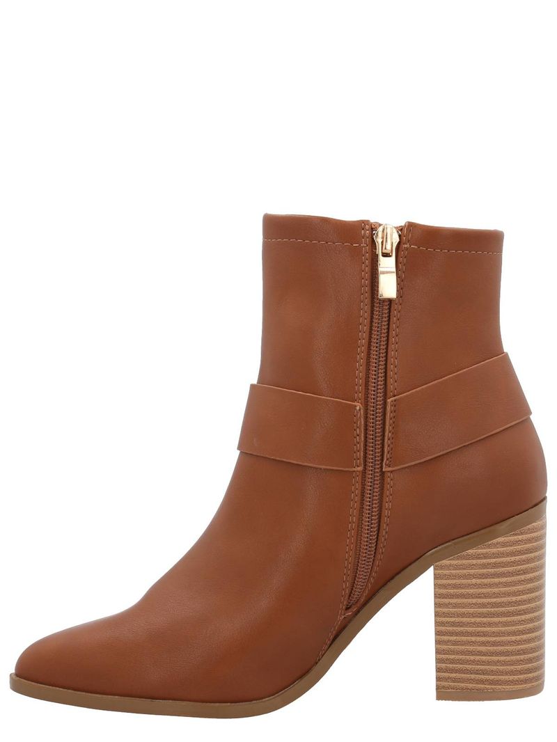 Botín Mujer Gubbio Camel Azaleia