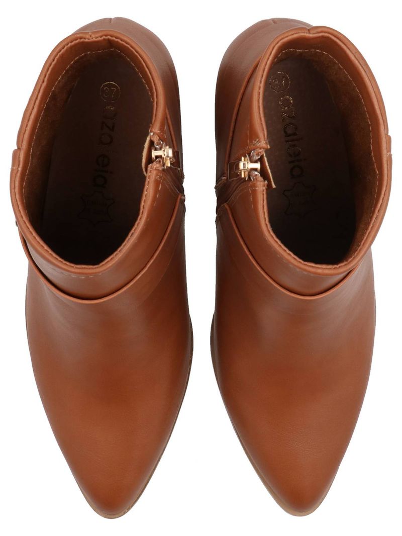 Botín Mujer Gubbio Camel Azaleia