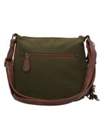 Cartera Textil Mujer Alika Cross Verde Rockford