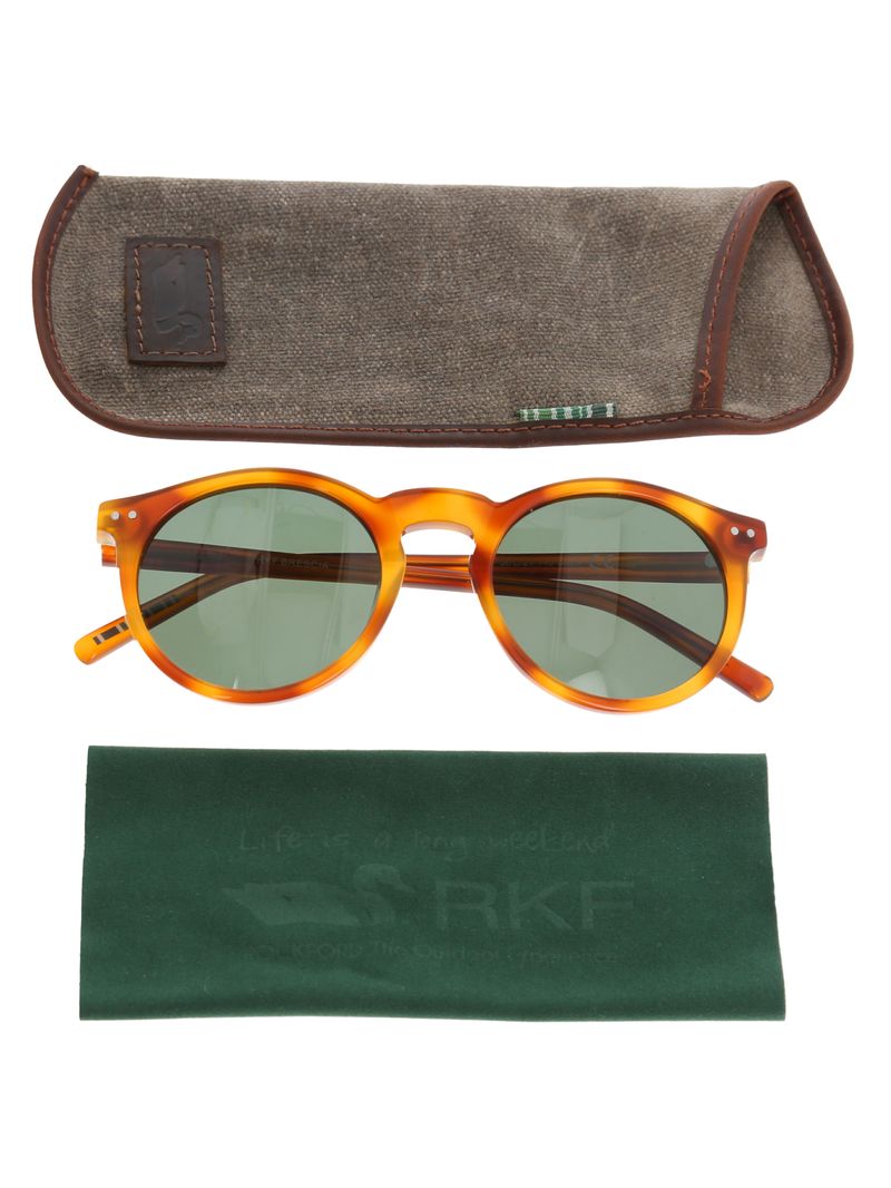 Anteojos De Sol Biodegradable Mujer RKF Brescia Café Rockford