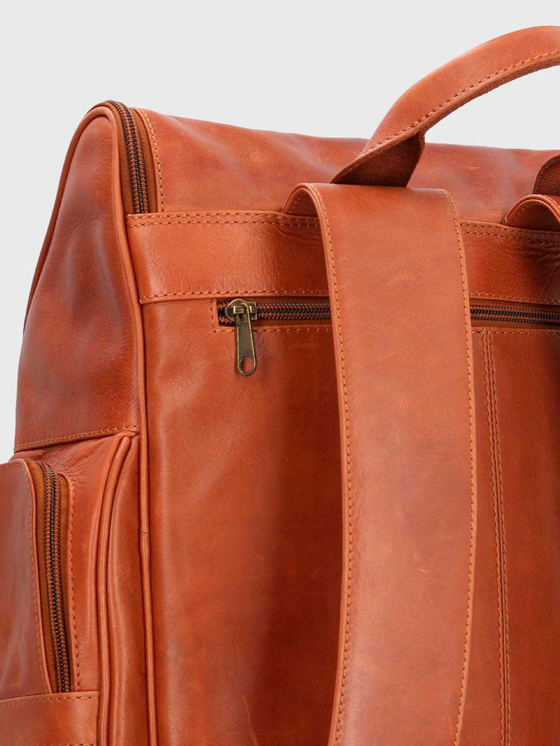 Mochila-Cuero-Hombre-Om-Matthew-Back-Cafe-Hush-Puppies