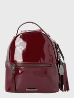 Mochila Ecocuero Mujer Sula Ii Back Rojo Hush Puppies