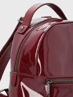 Mochila Ecocuero Mujer Sula Ii Back Rojo Hush Puppies