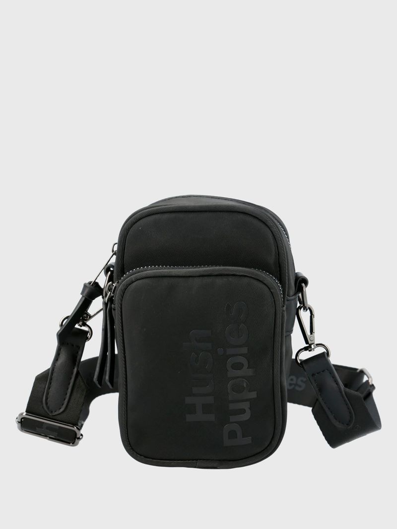 Cartera Ecocuero Mujer Hannah Cross Negro Hush Puppies