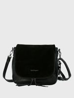 Cartera Ecocuero Mujer Leonni Cross Negro Hush Puppies