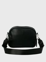 Cartera Ecocuero Mujer Quilt Cross Negro Hush Puppies