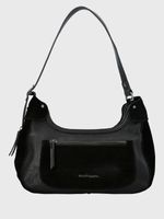 Cartera-Ecocuero-Mujer-Lauren-Hobo-Negro-Hush-Puppies