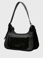 Cartera-Ecocuero-Mujer-Lauren-Hobo-Negro-Hush-Puppies