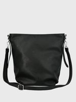 Cartera Ecocuero Mujer Cordy Hobo Negro Hush Puppies