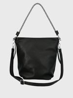 Cartera Ecocuero Mujer Cordy Hobo Negro Hush Puppies