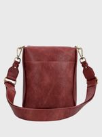 Cartera Ecocuero Mujer Dianna Cross Rojo Hush Puppies