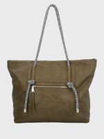 Cartera Ecocuero Mujer Cordy Tote Verde Hush Puppies