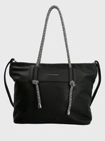 Cartera Ecocuero Mujer Cordy Tote Negro Hush Puppies