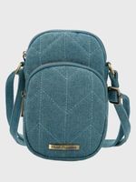 Cartera Textil Mujer Jesse Cross Azul Hush Puppies