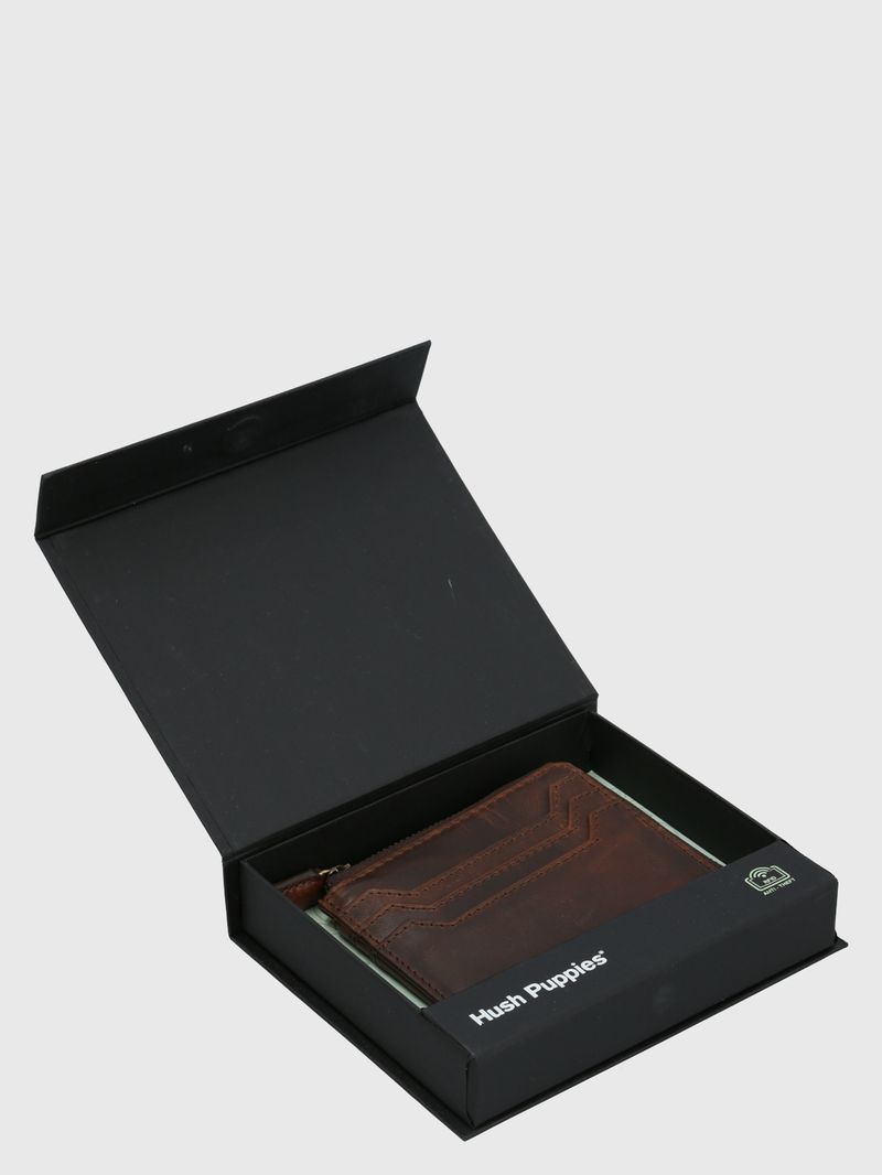 Tarjetero-Cuero-Unisex-St-Coin-Cards-Cafe-Hush-Puppies
