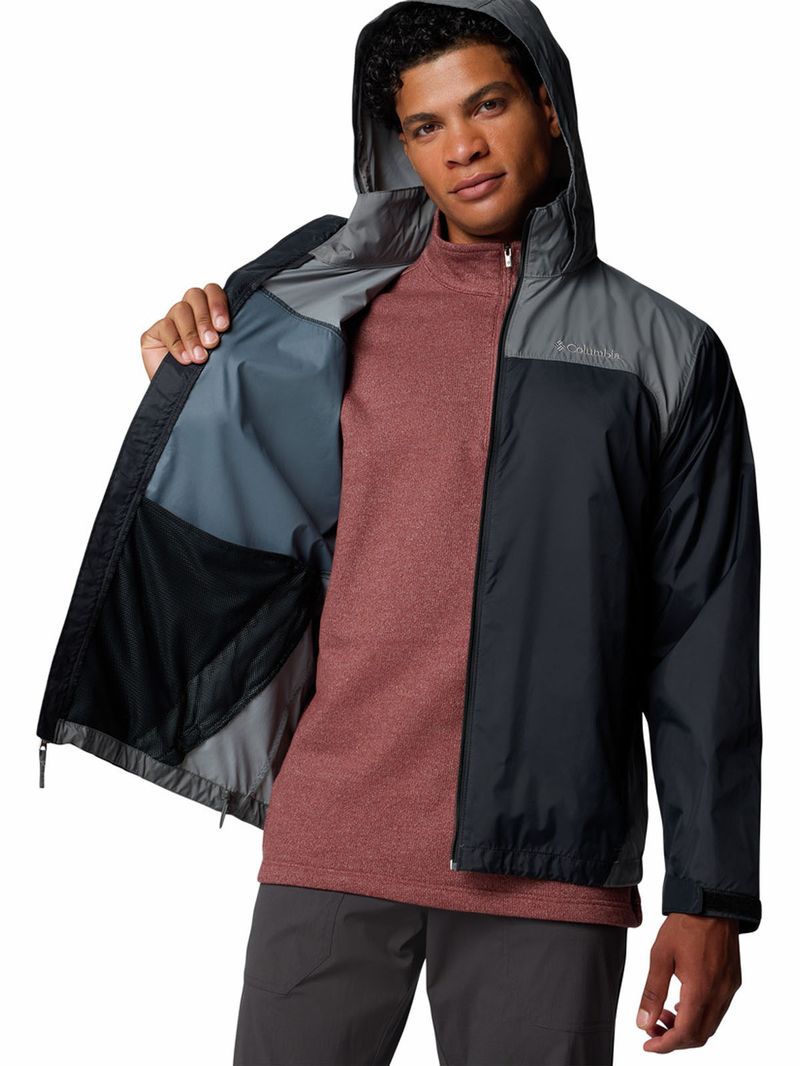 Chaqueta Hombre Glennaker Lake Negro Columbia