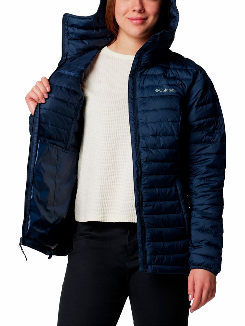 Parka-Mujer-Silver-Falls-II-Hoodie-Azul-Columbia