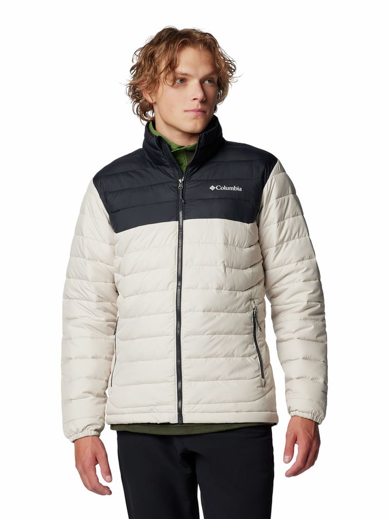 Parka Hombre Powder Lite II Beige Columbia