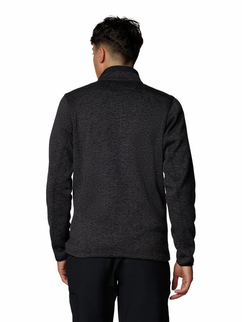 Polar-Hombre-Sweater-Weather-Full-Zip-Negro-Columbia