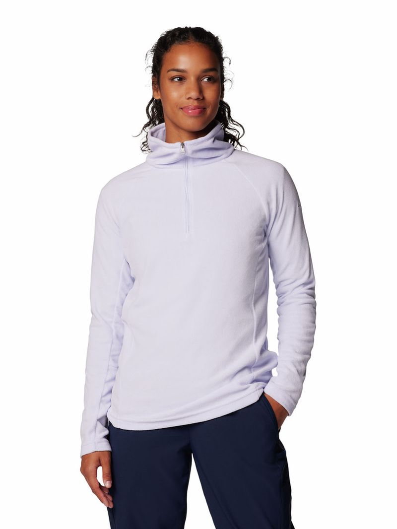 Polar Mujer Glacial IV 1/2 Zip Azul Columbia