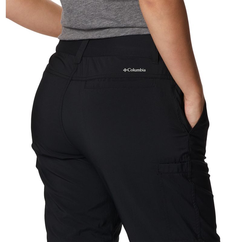 Pantalón Mujer Silver Ridge Utility Convertible Negro Columbia