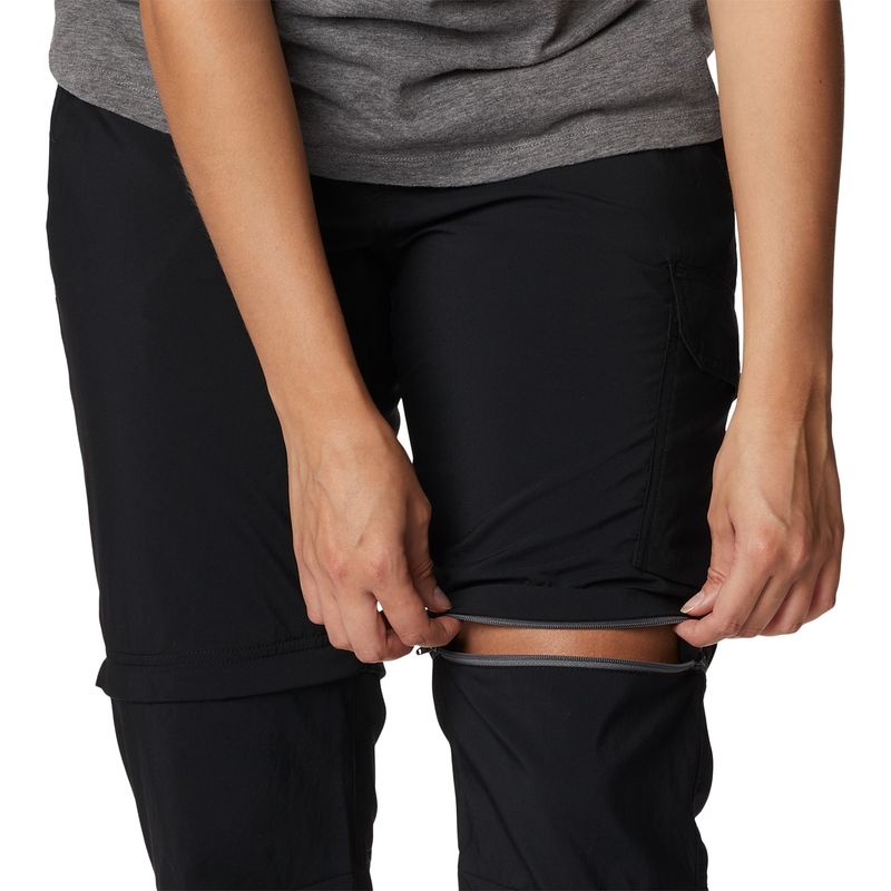Pantalón Mujer Silver Ridge Utility Convertible Negro Columbia