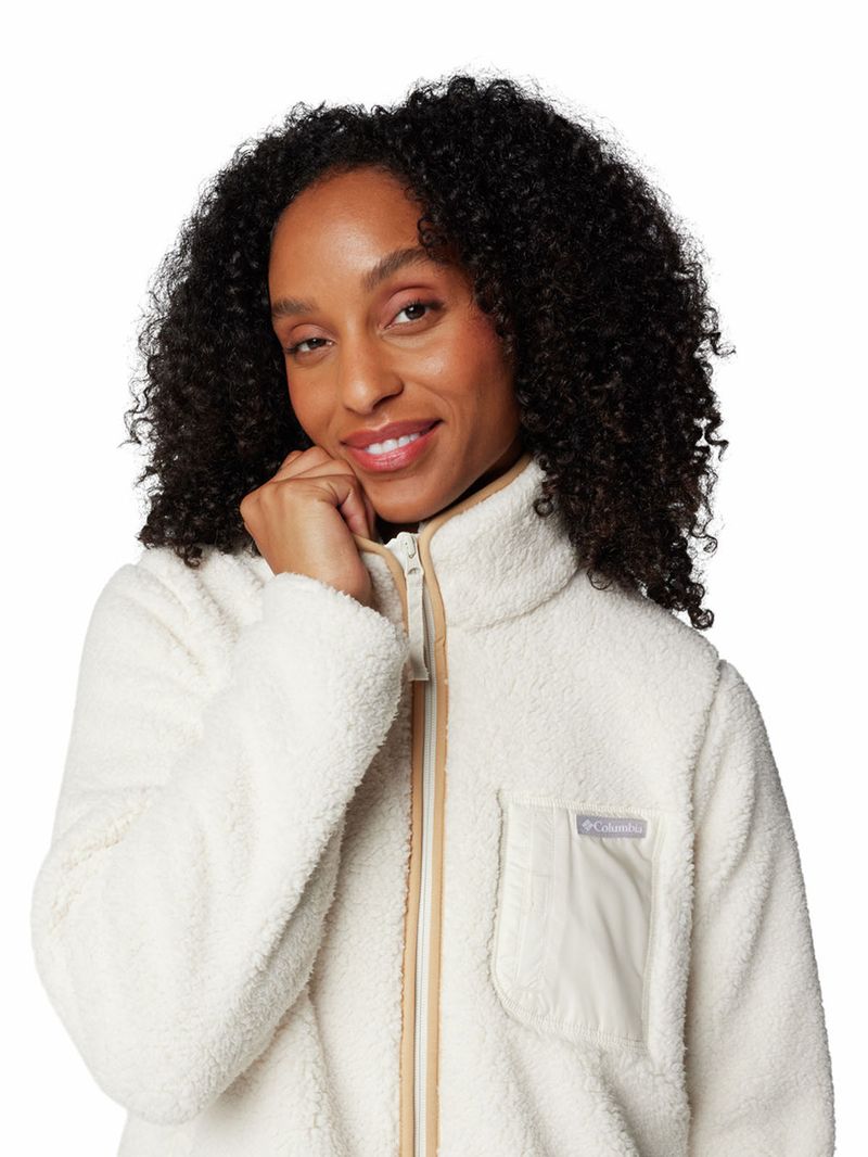 Polar Mujer West Bend Full Zip Blanco Columbia