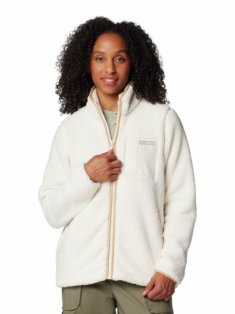 Polar Mujer West Bend Full Zip Blanco Columbia