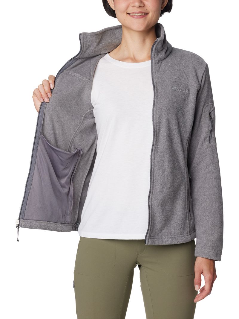 Polar-Mujer-Fast-Trek-II-Jacket-Gris-Columbia