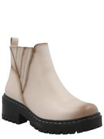 Botín Mujer Cagliari Beige Azaleia