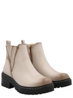 Botín Mujer Cagliari Beige Azaleia