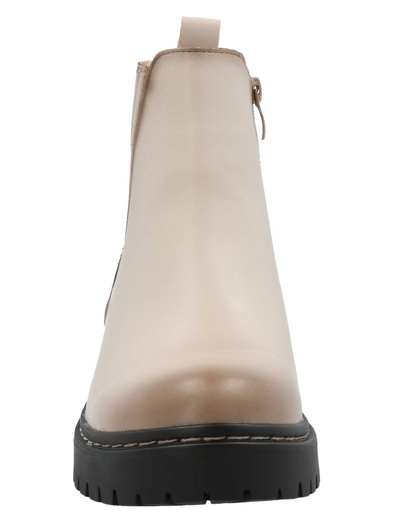 Botín Mujer Cagliari Beige Azaleia