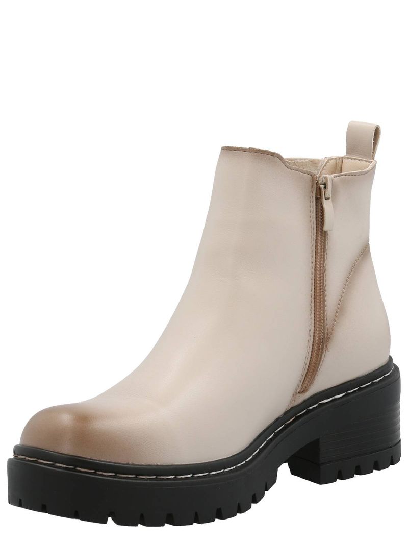 Botín Mujer Cagliari Beige Azaleia