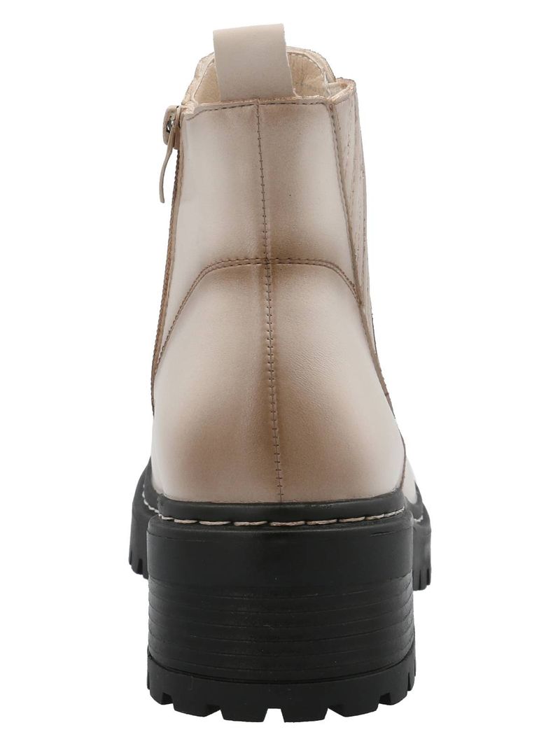 Botín Mujer Cagliari Beige Azaleia