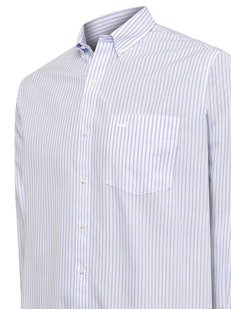 Camisa Cuello Button-Down Hombre Easyiron Celeste Rockford