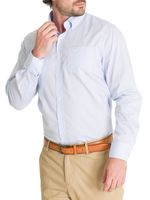 Camisa Cuello Button-Down Hombre Easyiron Celeste Rockford