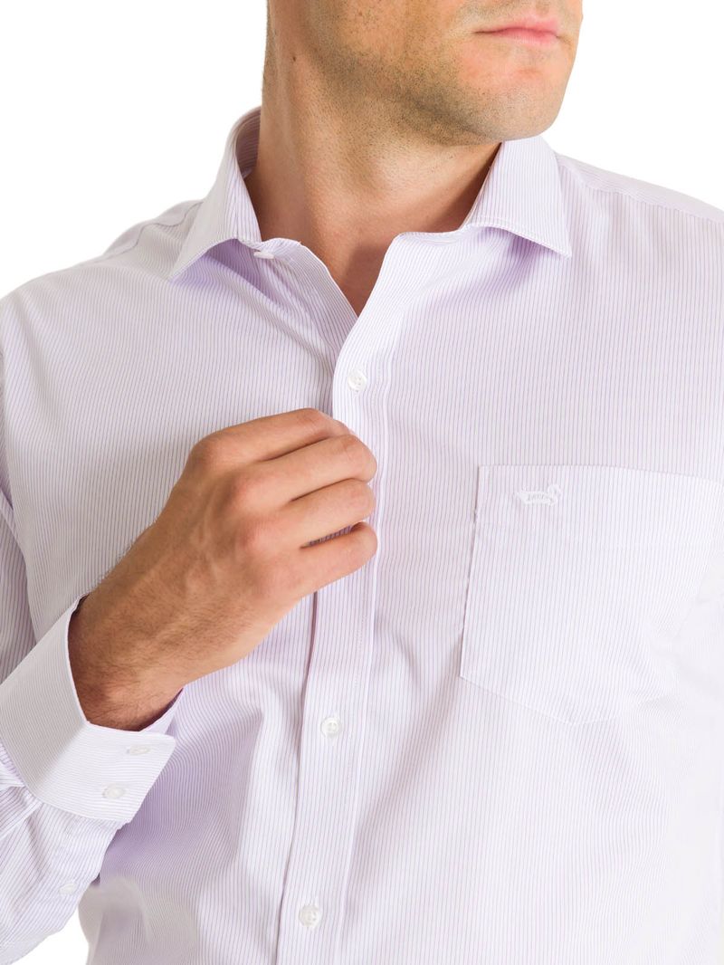 Camisa Cuello Italiano Hombre Easyironit Celeste Rockford