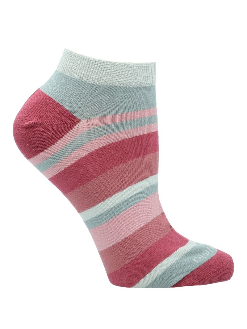 Calcetin-Mujer--Ped-St-Stripe-Rosado-Azaleia