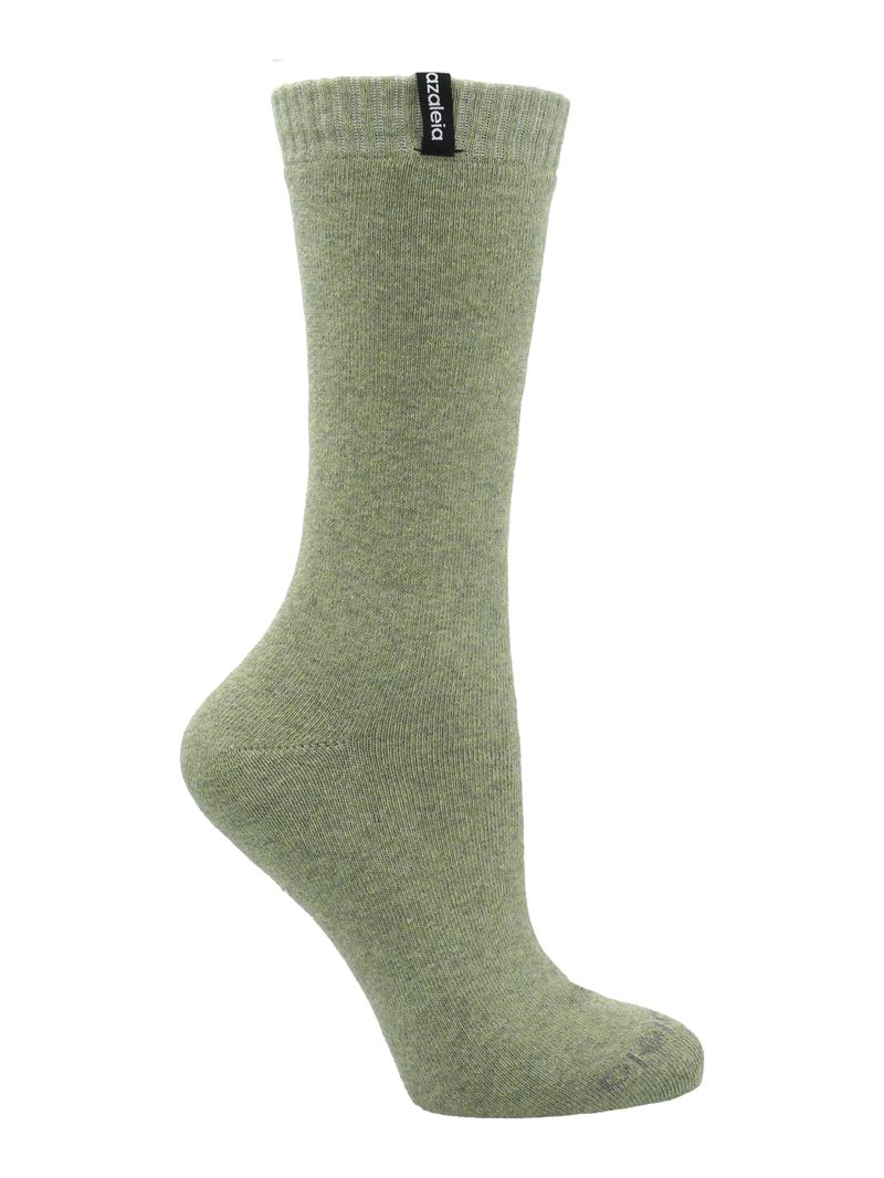 Calcetin-Mujer--Heavy-Plain-Verde-Azaleia