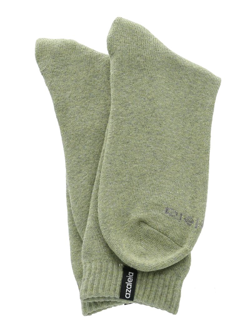 Calcetin-Mujer--Heavy-Plain-Verde-Azaleia