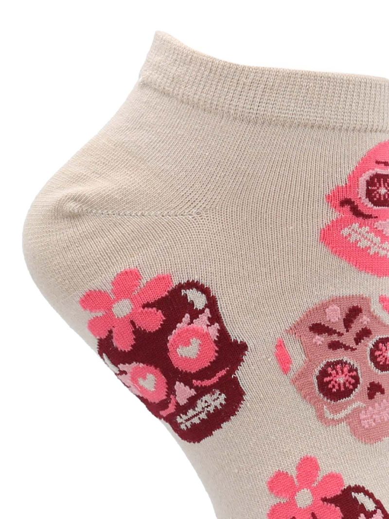 Calcetin-Mujer--Ped-Catrina-Beige-Azaleia