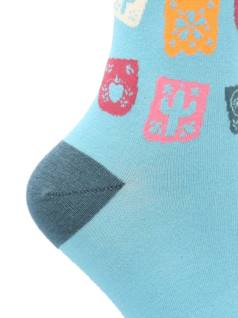 Calcetin-Mujer-Catrina-Azul-Azaleia