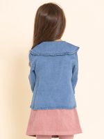 Blusa Manga Larga Niña Matilda Azul