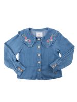 Blusa Manga Larga Niña Matilda Azul