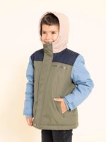 Parka-Waterproof-Niño-Silvestre-Verde