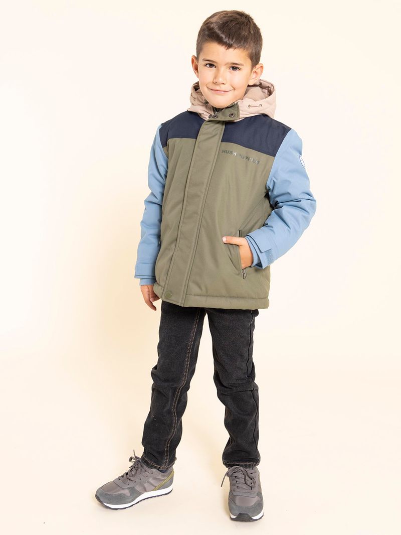Parka-Waterproof-Niño-Silvestre-Verde